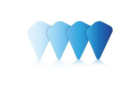 Blue Pin Point Infographic Template: Graphics for Modern Content