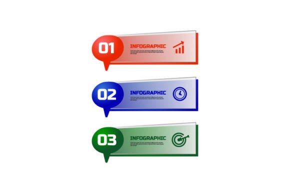 Colorful Glass Morphism Business Graphic