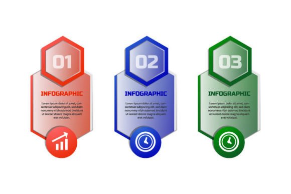 Colorful Glassmorphism Corporate Graphic