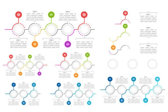 Colorful Round Infographic Chart Design