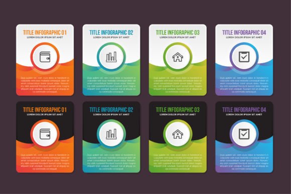 Fluid Rectangle Infographic: Graphics for Modern Infographics