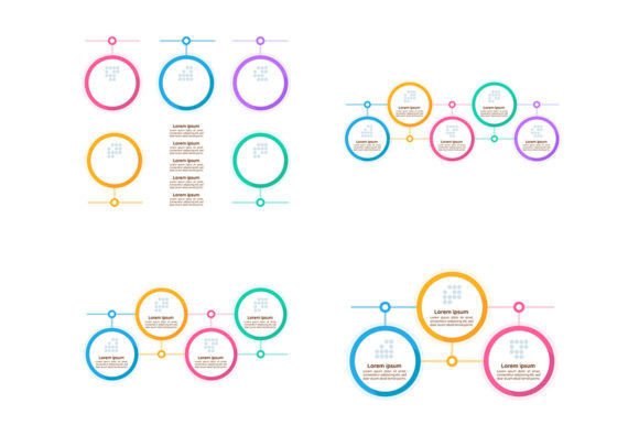 Infographic Chart Design Templates Set