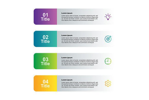Modern Infographic Label Business