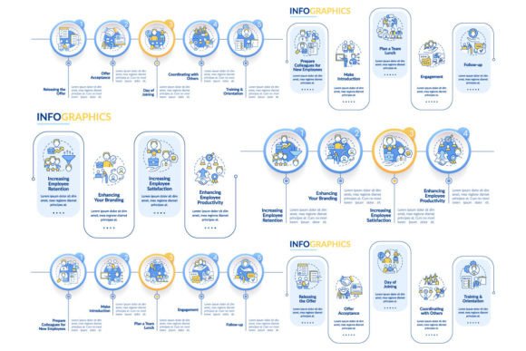 Onboarding Process Infographic Templates