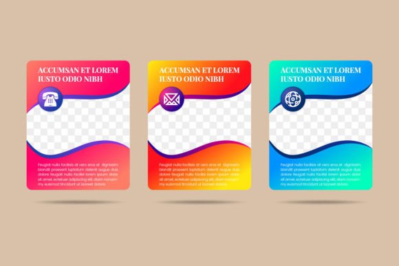 Rectangle Infographic Photo Frame Graphics