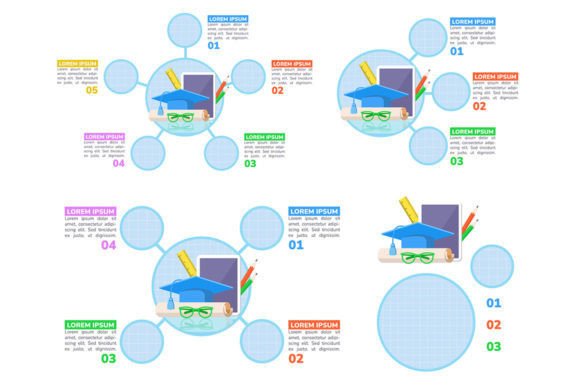 Studying for Adults Infographic Chart: Graphics for Real Content